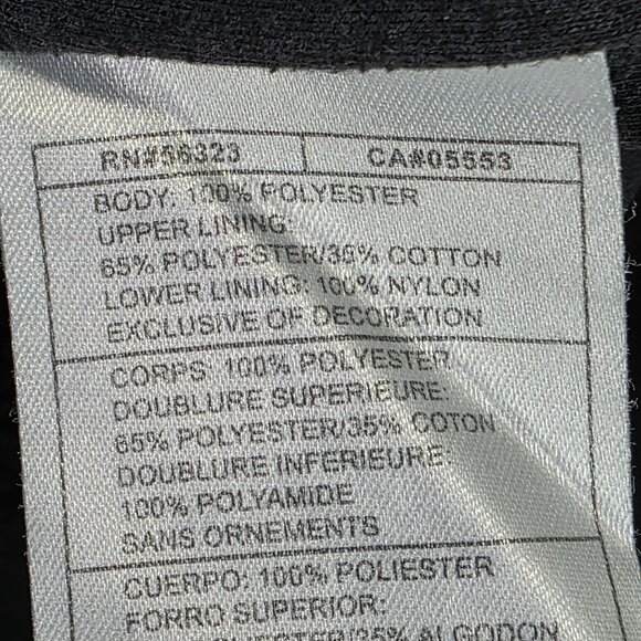 Mens Nike Y2K Sportswear Black Track Pants Zip Sides Drawstring Elastic Size XL - Picture 4 of 13